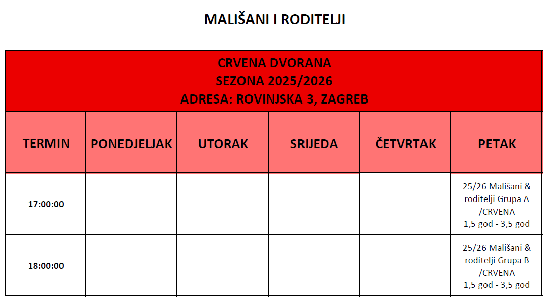 Mališani Crvena25