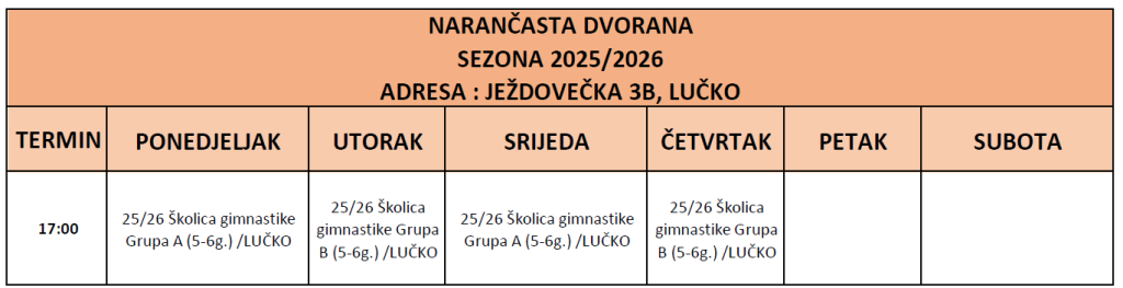 Školica gimnastike Narančasta25